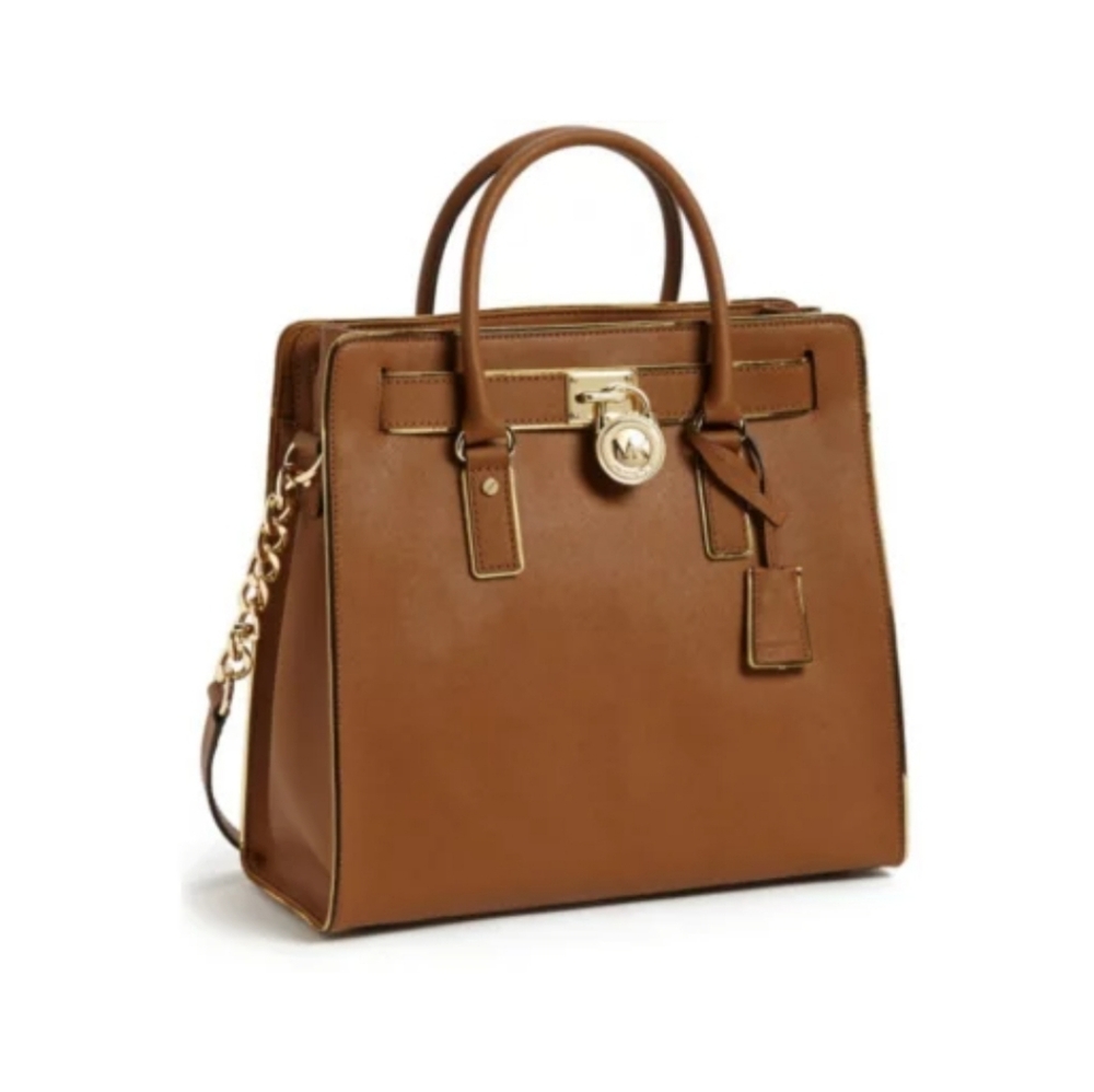 Elegant Brown Satchel Bag